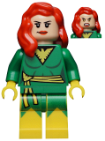 LEGO sh044 Jean Grey in Phoenix Costume (Comic-Con 2012 Exclusive)