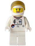 LEGO sp123 Shuttle Astronaut - Female, Smile with Teeth (10231)